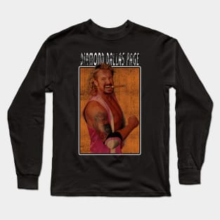 Vintage Diamond Dallas Page 80s Long Sleeve T-Shirt